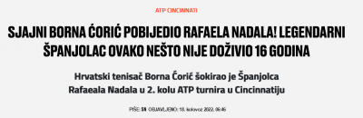 Screenshot 2022-08-18 at 07-41-42 Sjajni Borna Ćorić pobijedio Rafaela Nadala! Legendarni Španjolac ovako nešto nije doživio 16 godina.png