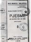 Musa Ćazim Ćatić: Pjesme, 1. knjiga, Mostar 1914.
