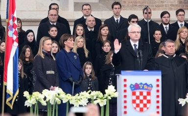 Ivo Josipović - inauguracija