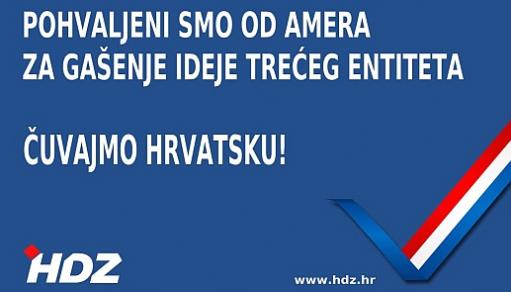 HDZ - Predizborni plakat