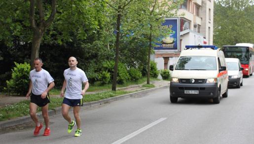 Mostar: Ultramaratonac Aco Golo krenuo iz Mostara za Sarajevo